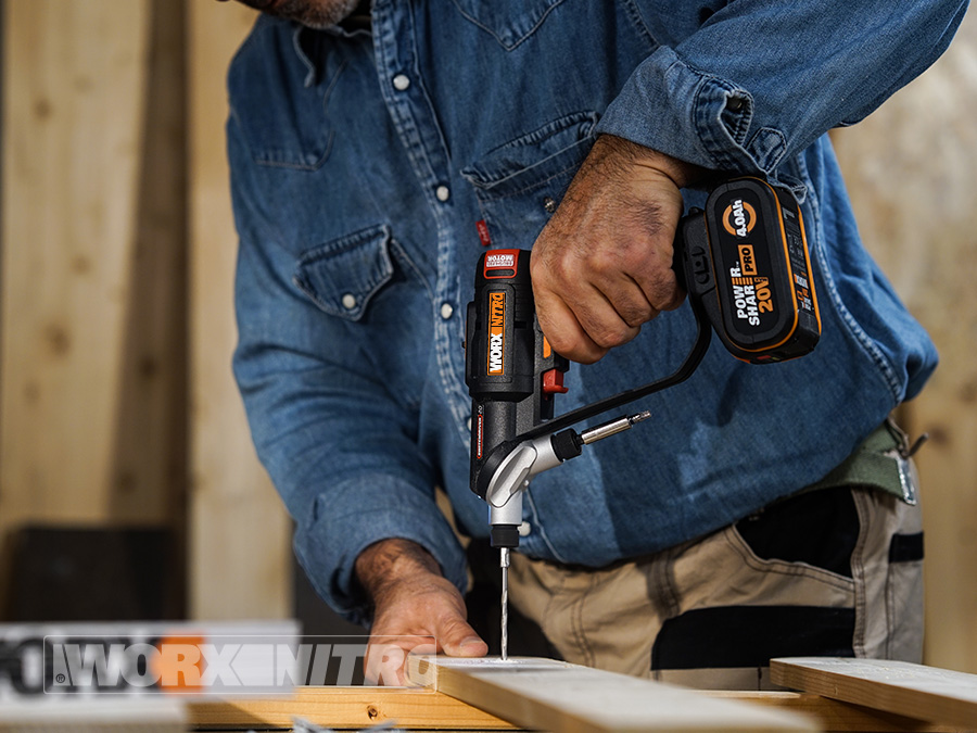 Worx WX177 - Taladro Atornillador SwitchDriver BL 20V (1bat 2.0Ah)